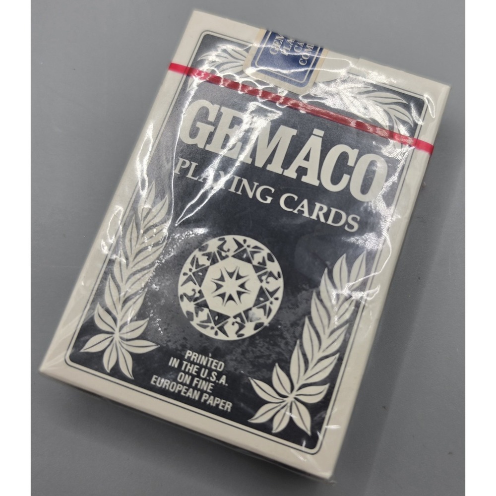 Vintage Station Casino St Charles Gemaco Playing Cards Sealed Casino Pro...